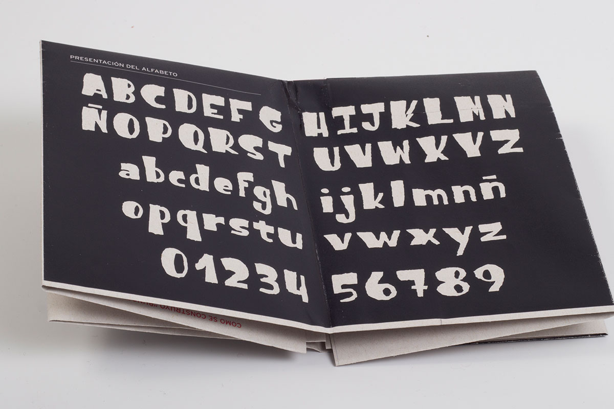 Familias Tipográficas. Trabajo de Mariela Arias.