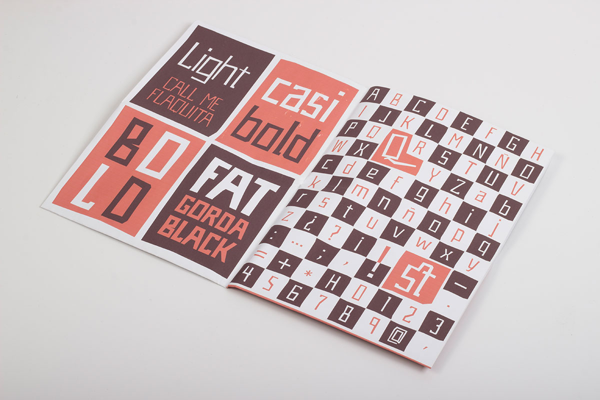 Familias Tipográficas. Trabajo de Lautaro Pesano.