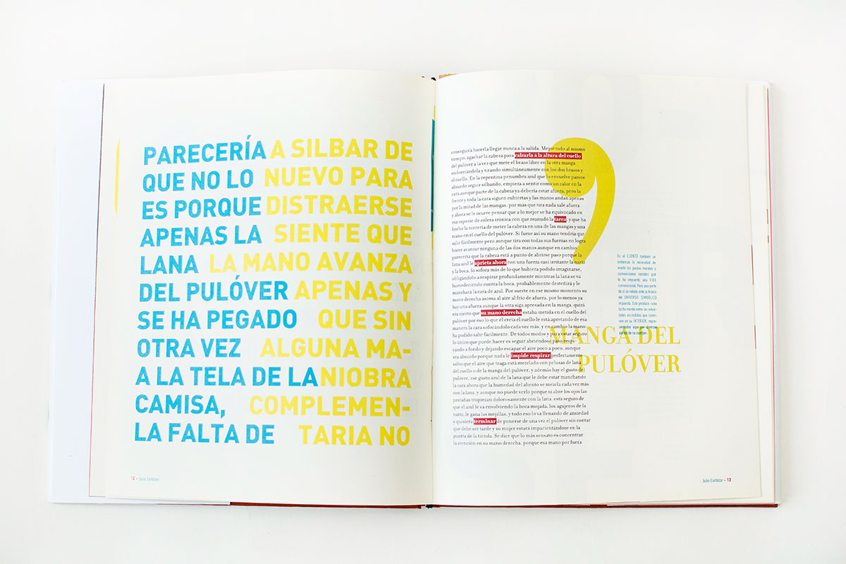 Libro de edición especial. Trabajo de Livio Perisin.