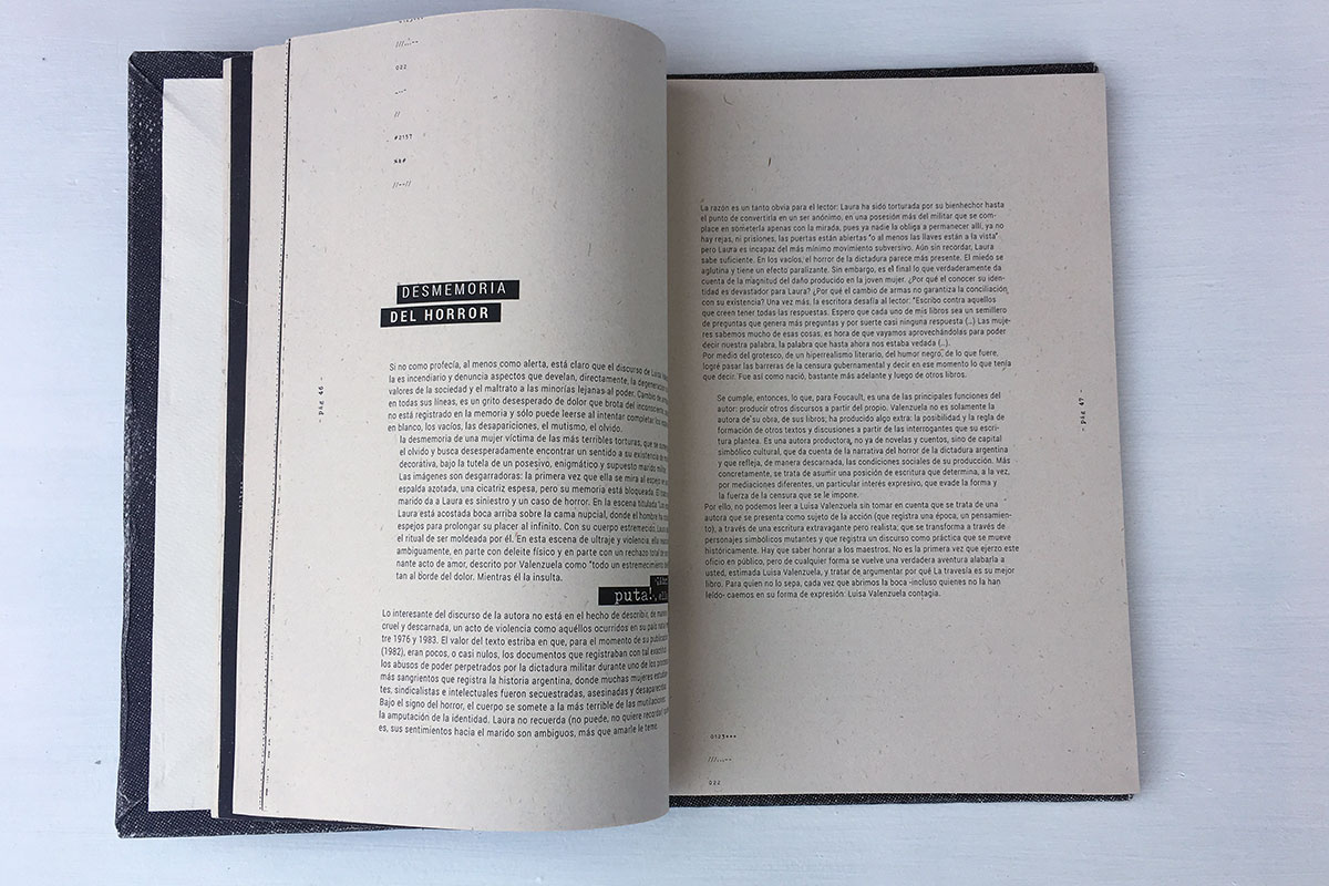 Libro de edición especial. Trabajo de Estefania Rincon.