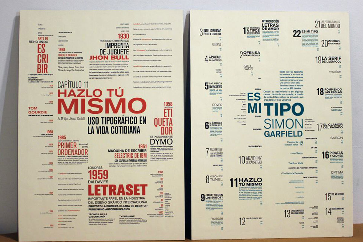 Panel Infográfico. Trabajo de Julieta Fernández Costagliola y Pablo Felis.