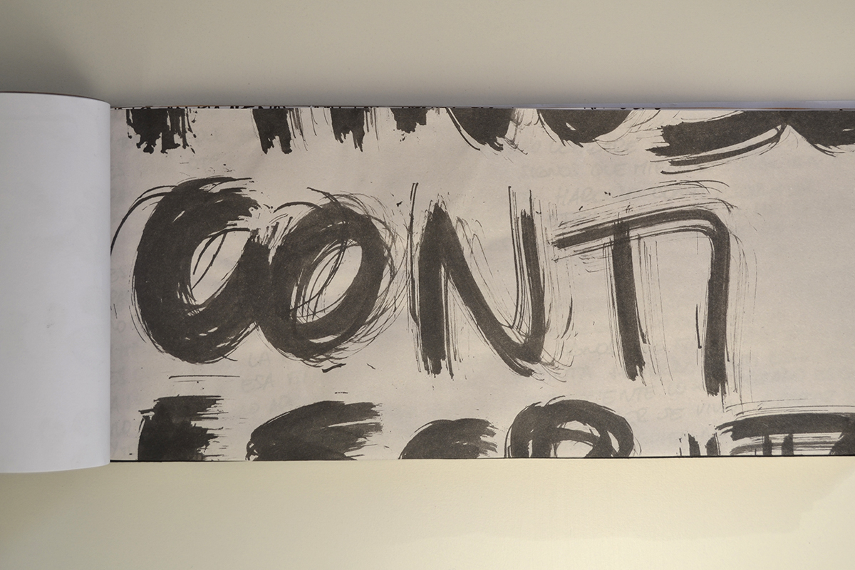 Tipografía en el entorno. Trabajo de Mariana Rodriguez Breuning.