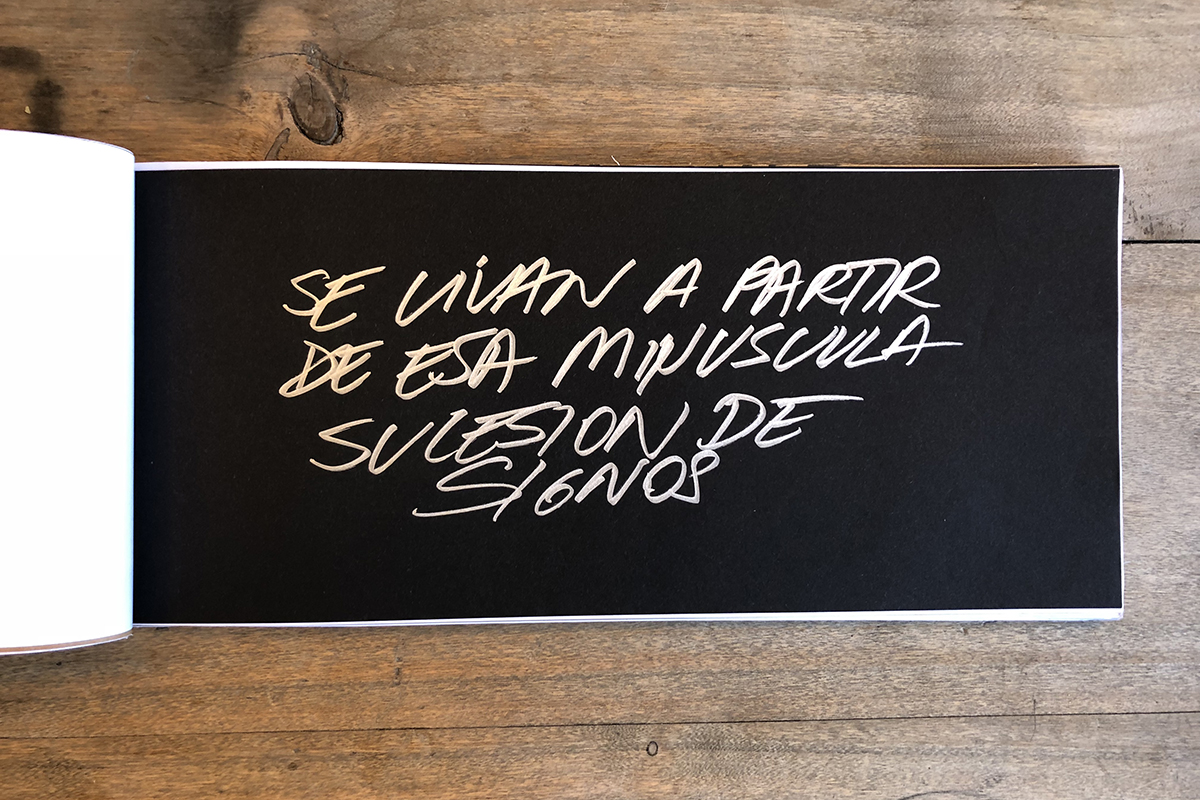 El trazo y el signo. Trabajo de Natalia Pijuan.