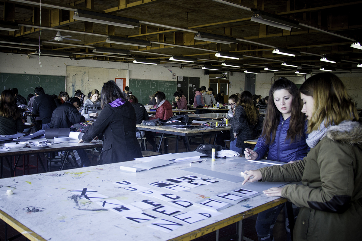 Forma y contraforma. Trabajo de Alumnes UBA.